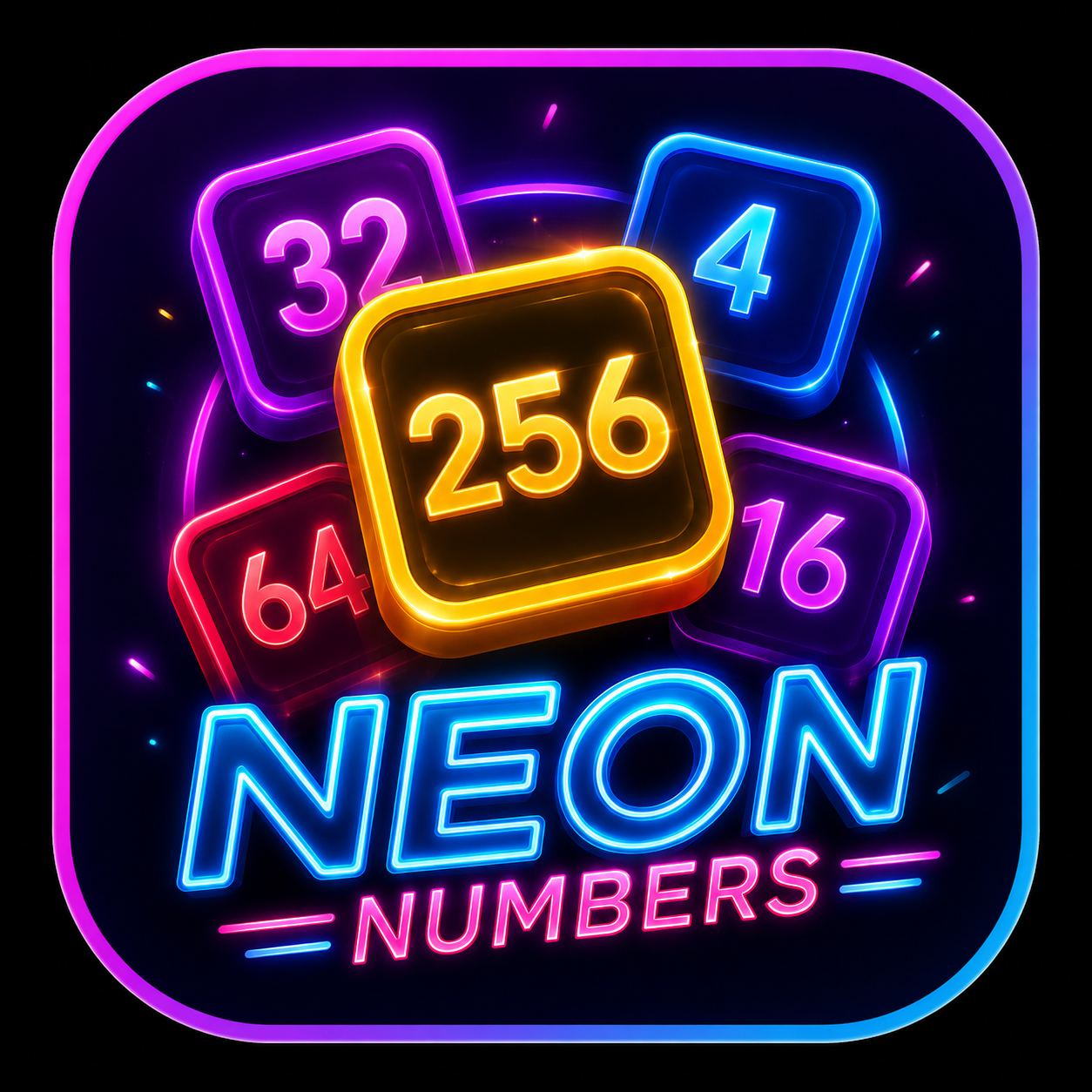 Neon Numbers logosu